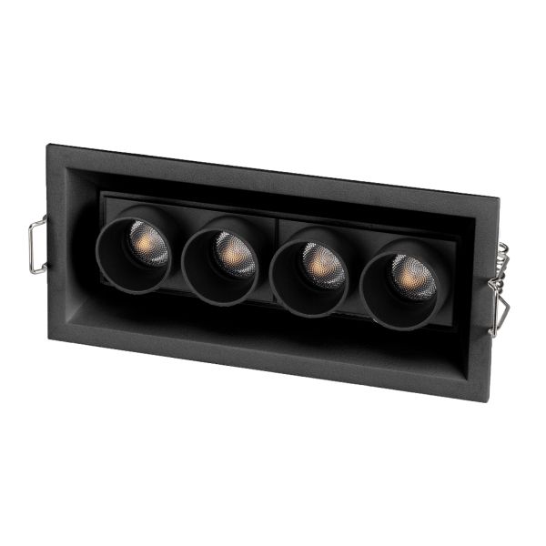 Светильник MS-ORIENT-BUILT-TURN-TC-S67x150-10W Warm3000 (BK-BK, 30 deg, 230V) (Arlight, IP