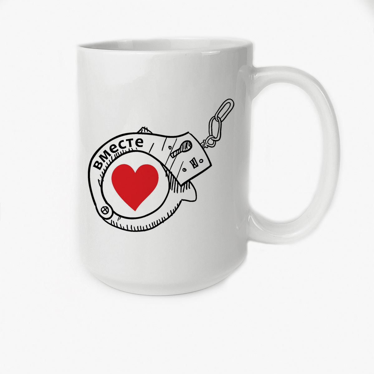 

Кружка CoolPodarok Вместе навсегда есть пара