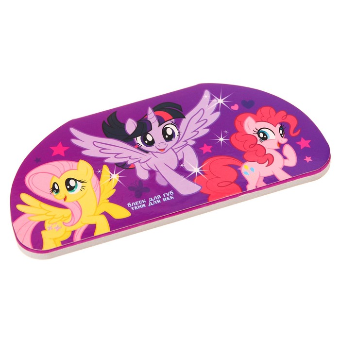 

Набор косметики Hasbro My Little Pony тени 4 цвета, блеск 2 цвета 7371757, Желтый;красный;оранжевый;фиолетовый