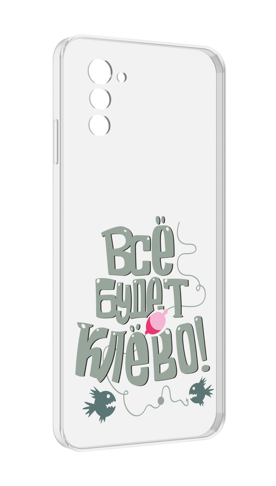 

Чехол MyPads все-будет-клево для UleFone Note 12 / Note 12P, Прозрачный, Tocco