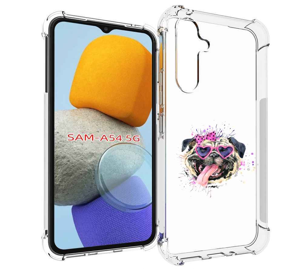

Чехол MyPads Веселая собака для Samsung Galaxy A54, Tocco