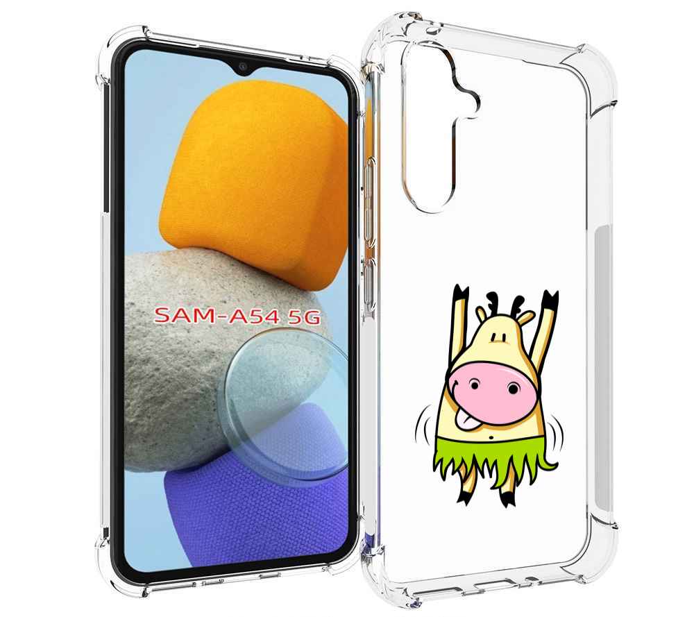 

Чехол MyPads Веселая корова для Samsung Galaxy A54, Tocco