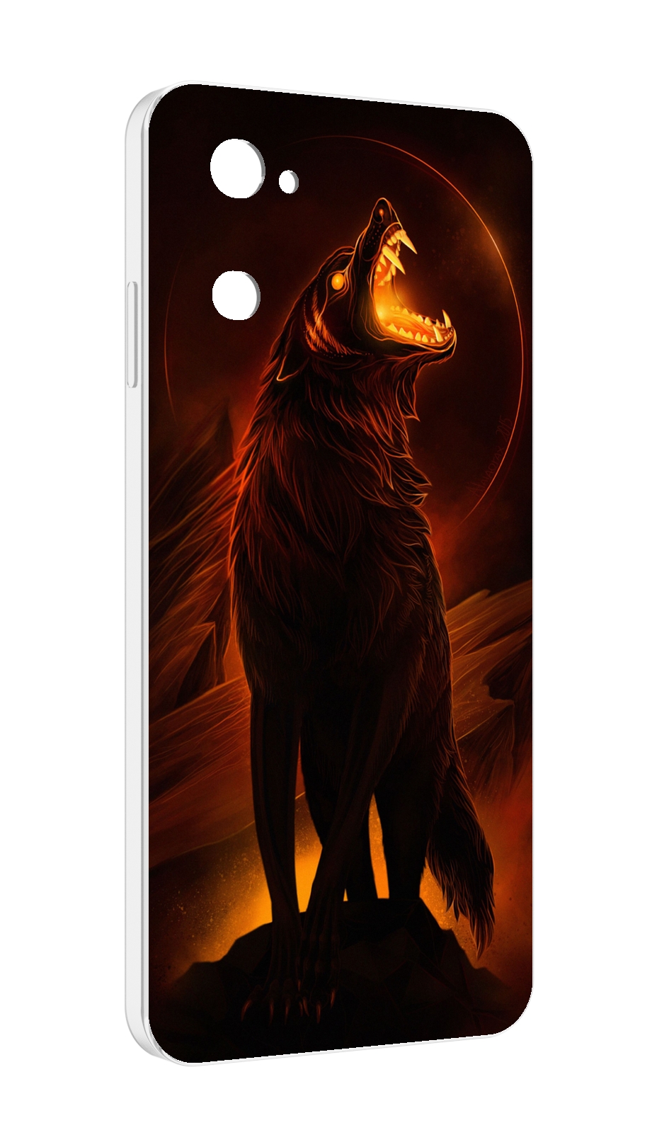 

Чехол MyPads волчара с огнем внутри для UleFone Note 12 / Note 12P, Прозрачный, Tocco