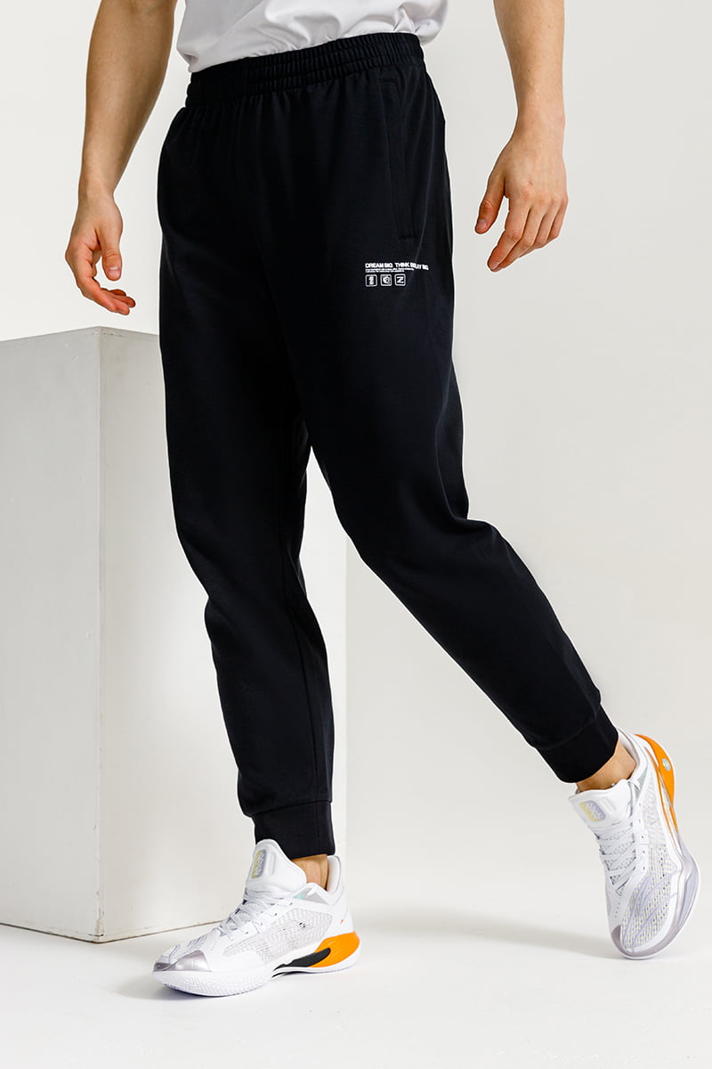 Спортивные брюки мужские Anta FREE TO DREAM Night Game A-SPORTS SHAPE черные 3XL