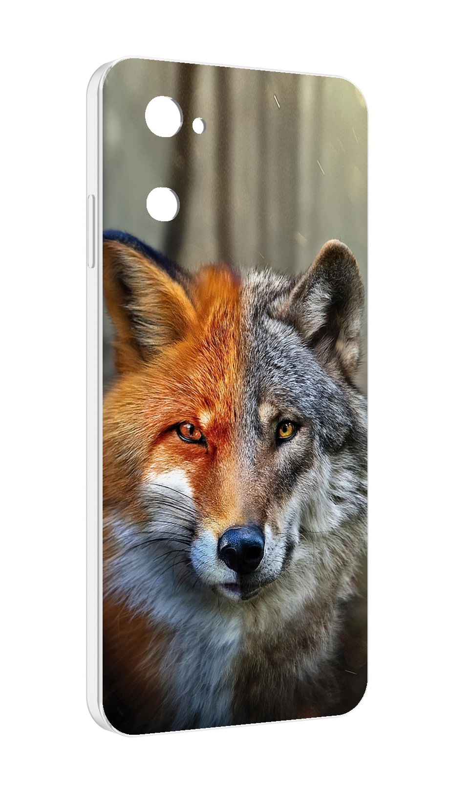 

Чехол MyPads волк-лиса для UleFone Note 12 / Note 12P, Прозрачный, Tocco