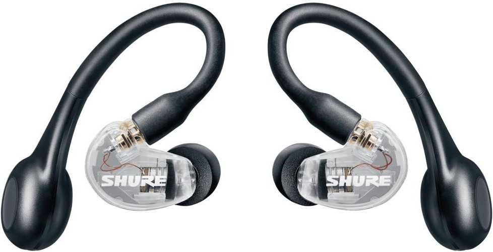 фото Беспроводные наушники shure aonic 215 transparent/black