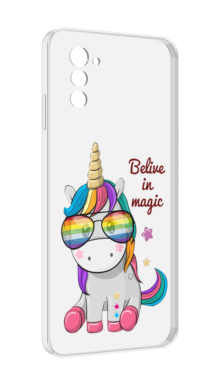 

Чехол MyPads верю-в-магию детский для UleFone Note 12 / Note 12P, Прозрачный, Tocco