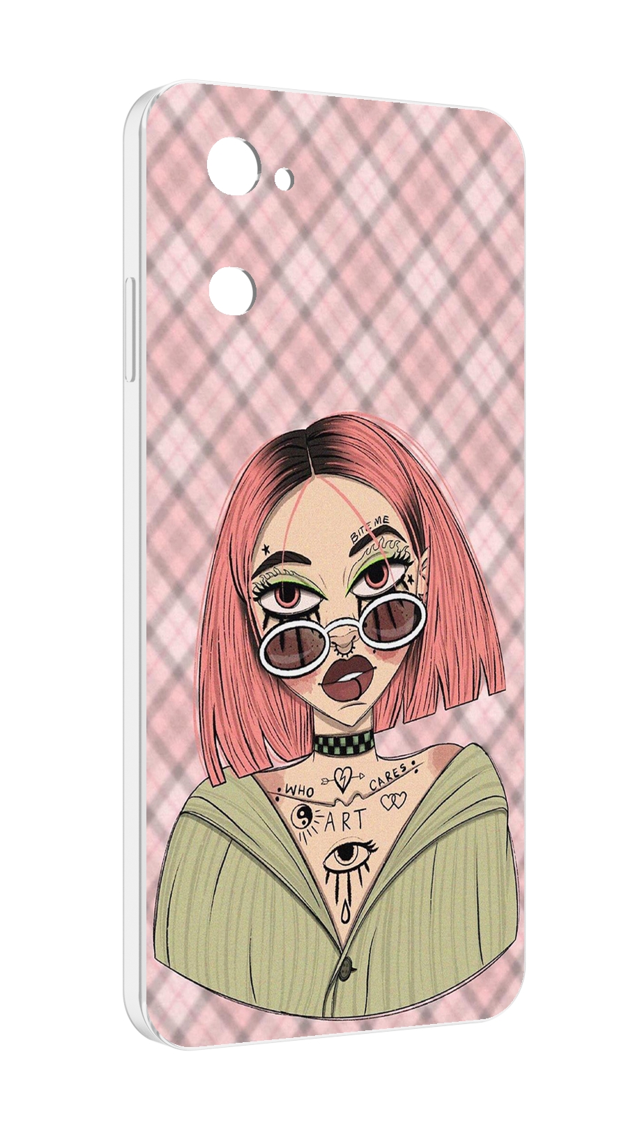 

Чехол MyPads бунтарка-девочка для UleFone Note 12 / Note 12P, Прозрачный, Tocco