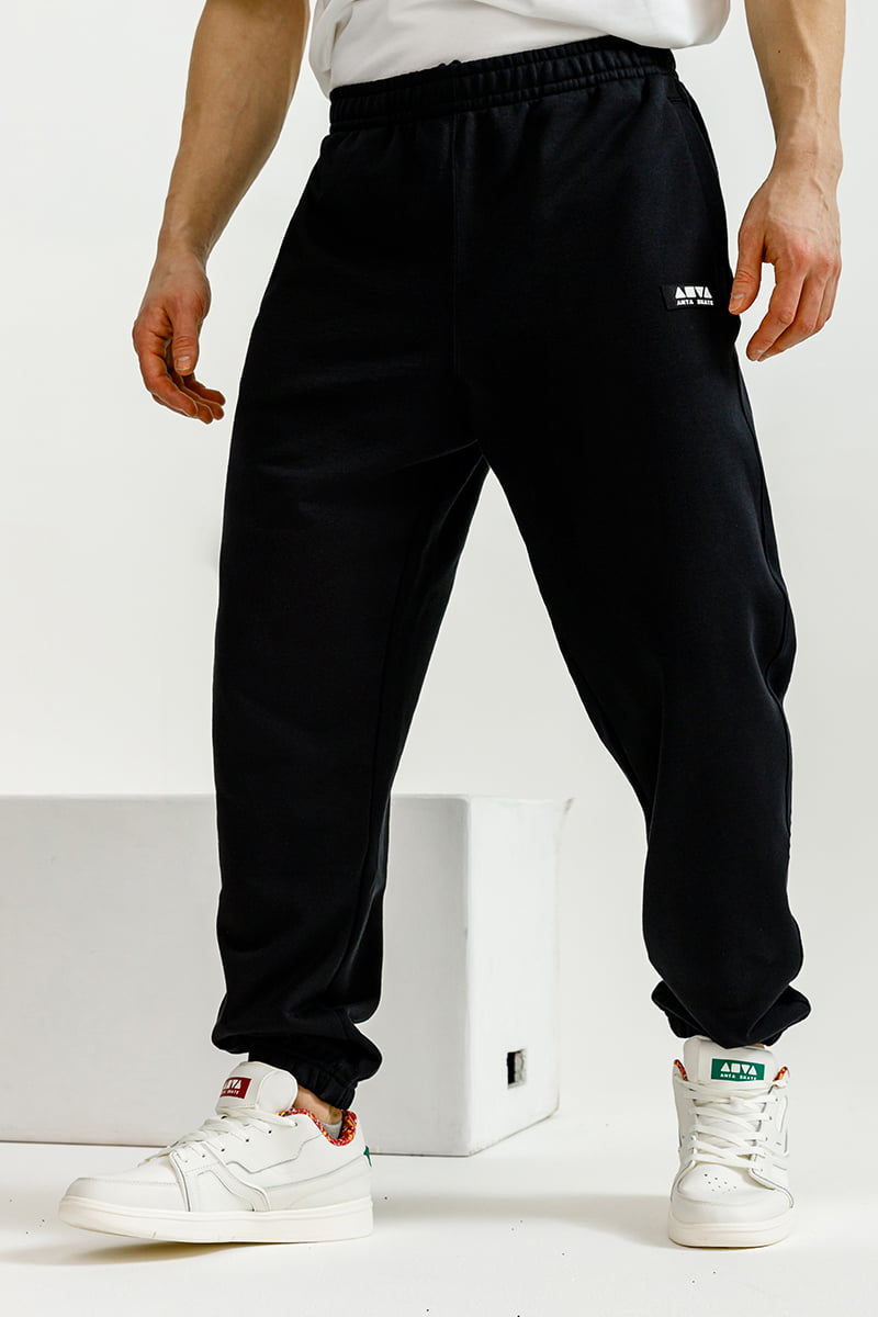Спортивные брюки мужские Anta Skate Culture 852328320 черные M