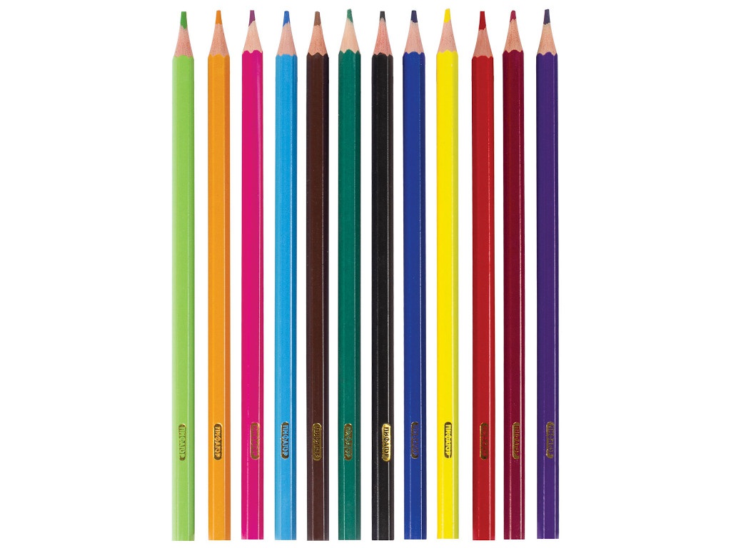 

Карандаши цветные Пифагор Фея 12 цветов 181338, Разноцветные, 181338