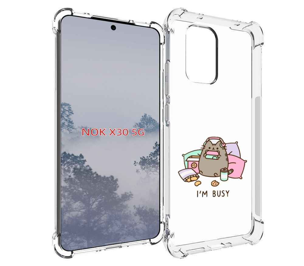 

Чехол MyPads я занятой для Nokia X30 5G, Tocco