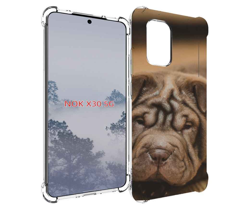 

Чехол MyPads шарпей для Nokia X30 5G, Tocco