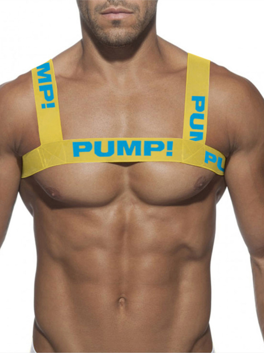 

Мужская портупея PUMP PU5515-13, желтая, S-XXL, Желтый, PU5515