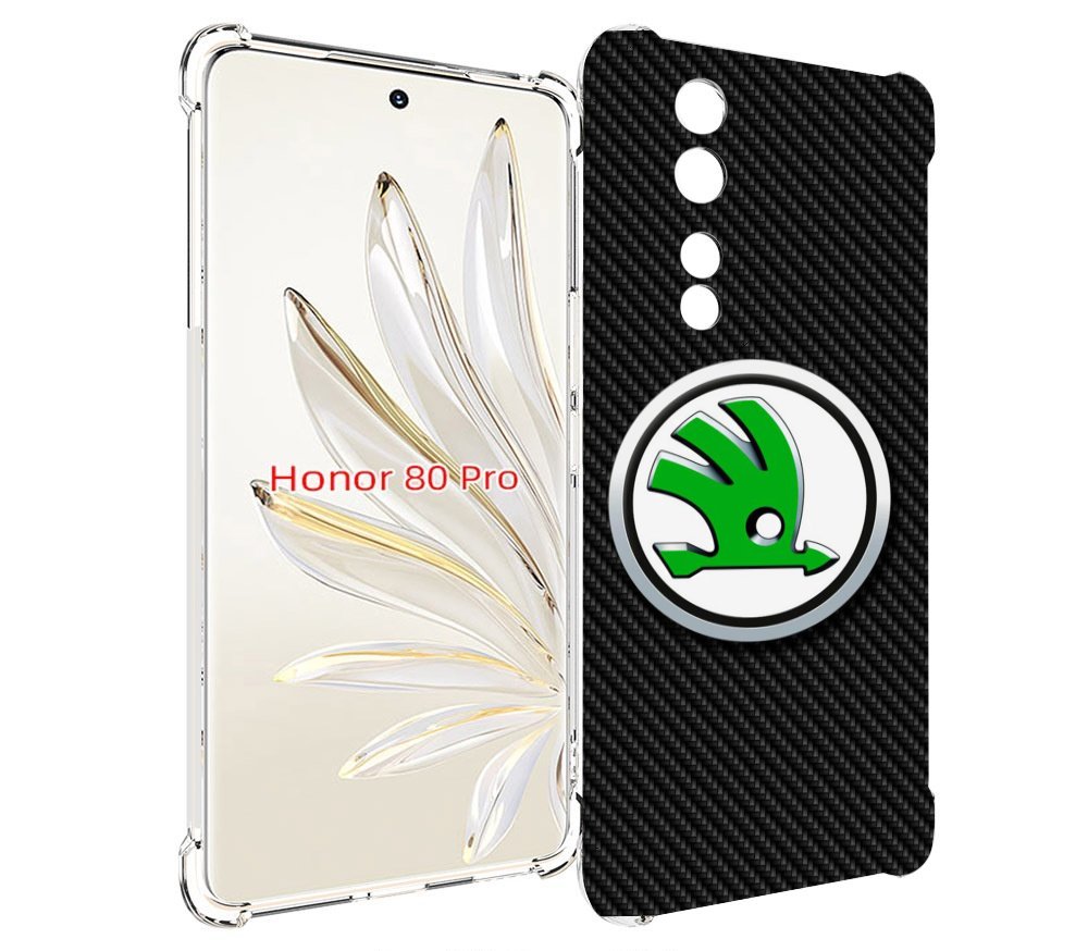 

Чехол MyPads skoda шкода 2 для Honor 80 Pro, Прозрачный, Tocco