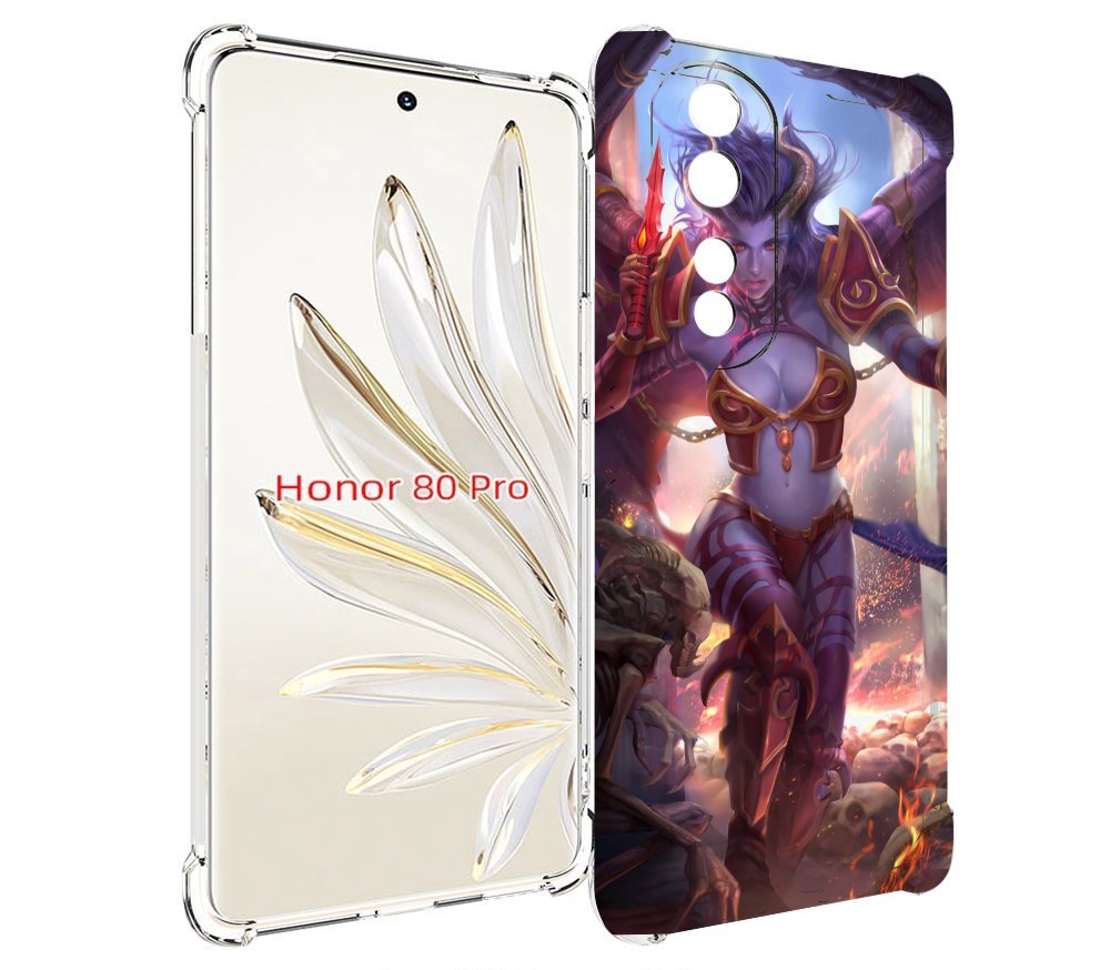 

Чехол MyPads queen of pain dota 2 для Honor 80 Pro, Прозрачный, Tocco