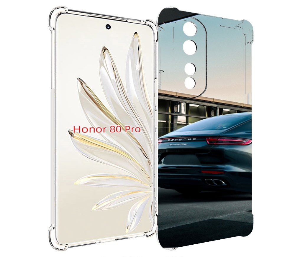

Чехол MyPads porsche порш 4 для Honor 80 Pro, Прозрачный, Tocco