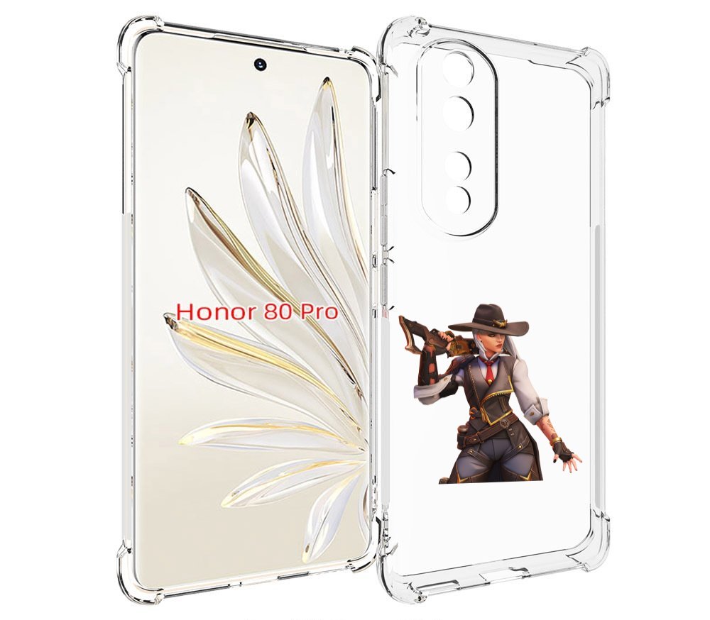

Чехол MyPads overwatch для Honor 80 Pro, Прозрачный, Tocco