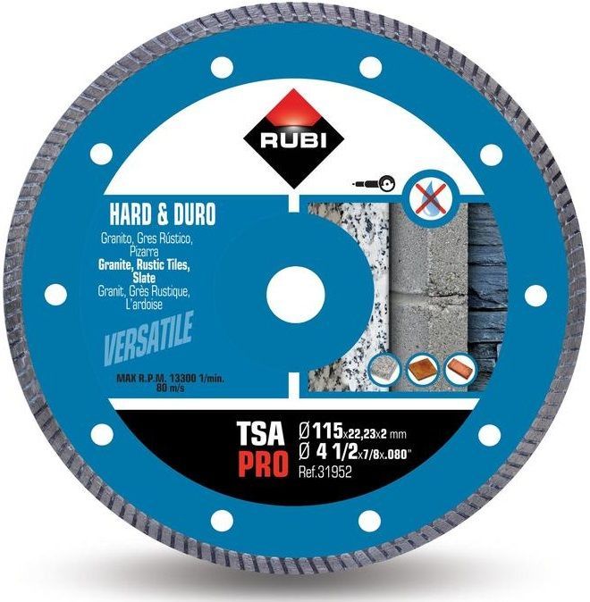 

Алмазный диск TSA 230 PRO Rubi (31958), TSA 230 PRO
