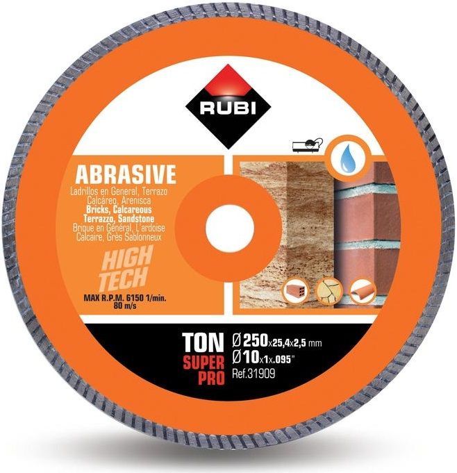 

Алмазный диск TON 200 SUPERPRO Rubi (31906), TON 200 SUPERPRO