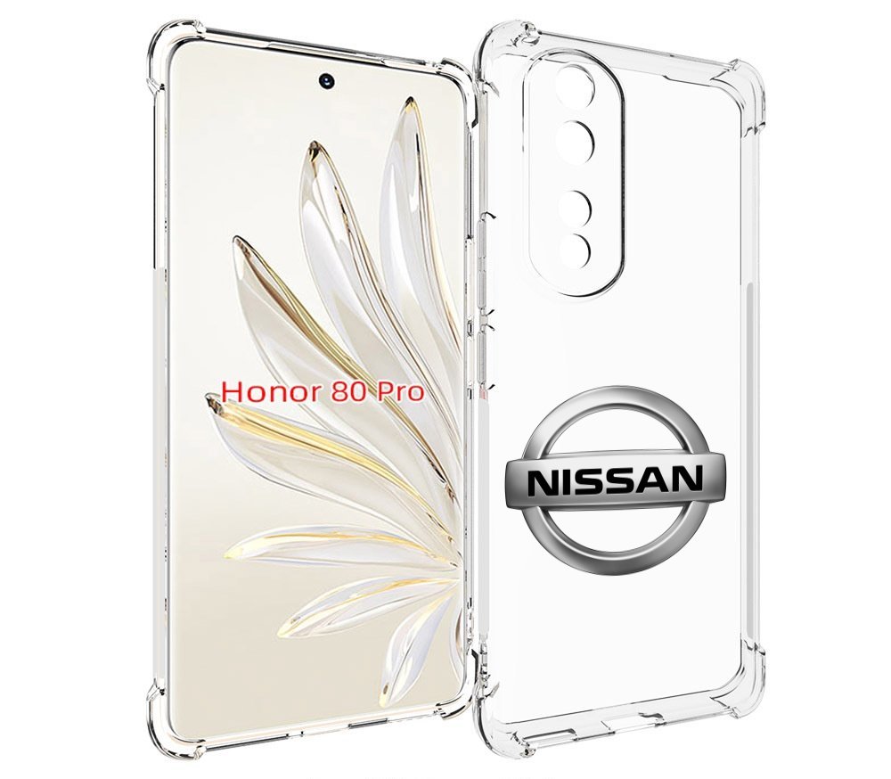

Чехол MyPads nissan-ниссан-3 мужской для Honor 80 Pro, Прозрачный, Tocco