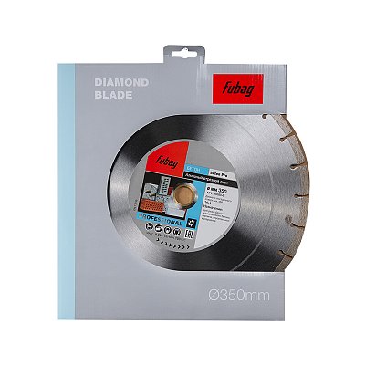 

Алмазный диск FUBAG Beton Pro диам. 350/25.4, 10350-6