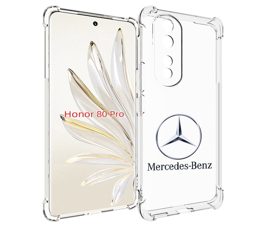 

Чехол MyPads mercedes-7 мужской для Honor 80 Pro, Прозрачный, Tocco