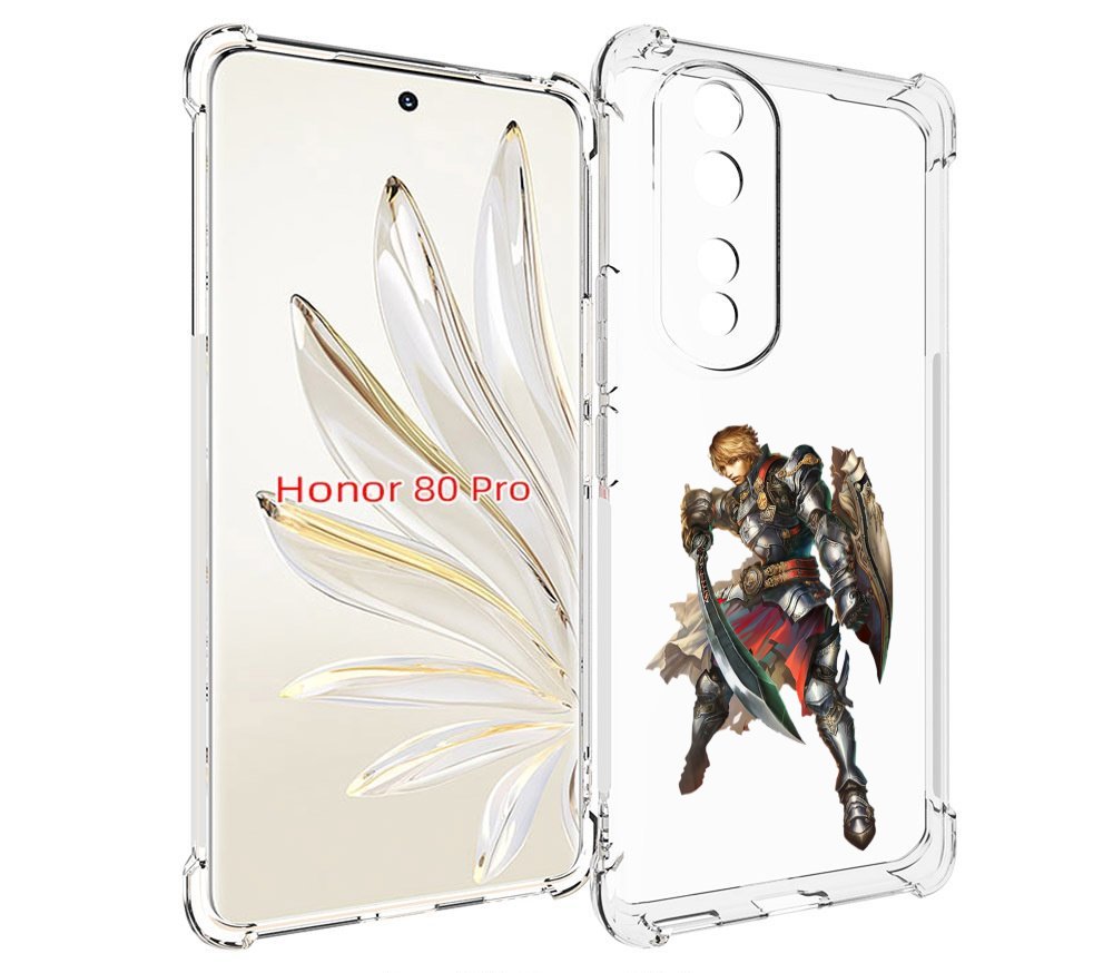 

Чехол MyPads lineage-2 для Honor 80 Pro, Прозрачный, Tocco
