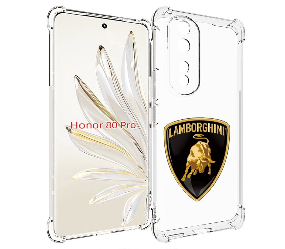 

Чехол MyPads lamborghini-ламборгини-2 для Honor 80 Pro, Прозрачный, Tocco