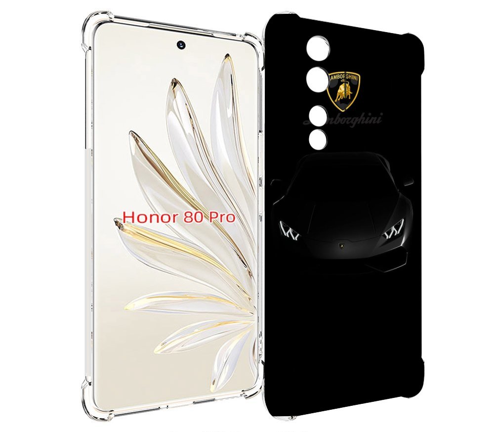 Чехол MyPads lambo ламба 4 мужской для Honor 80 Pro