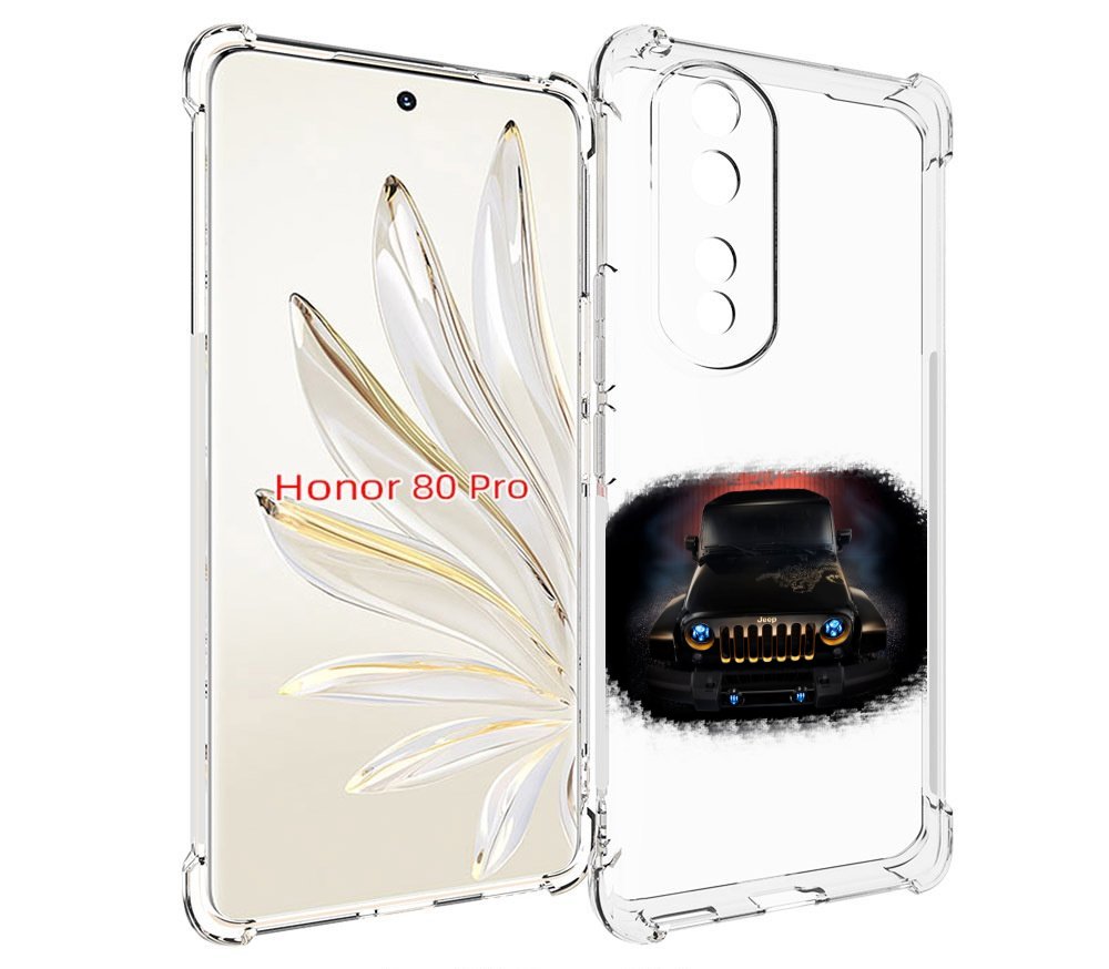 Чехол MyPads jeep джип 2 для Honor 80 Pro