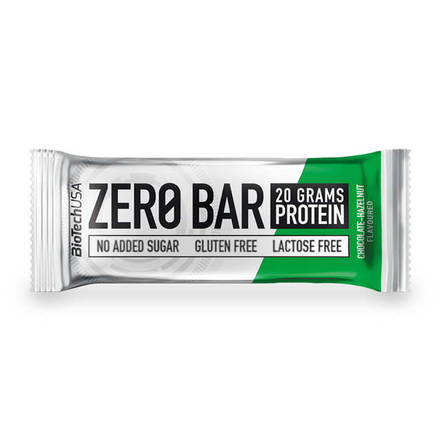 Протеиновый батончик BioTechUSA Zero Bar 20х50 г. Шоколад - лесной орех