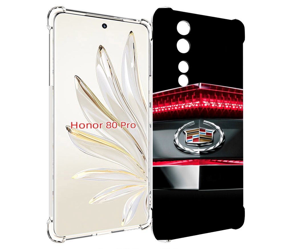 

Чехол MyPads cadillac-кадилак-1 мусжкой для Honor 80 Pro, Прозрачный, Tocco