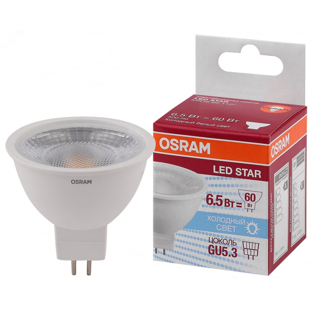 

Светодиодная лампа Osram STAR