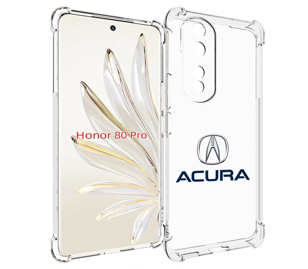 

Чехол MyPads acura-акура-2 для Honor 80 Pro, Прозрачный, Tocco