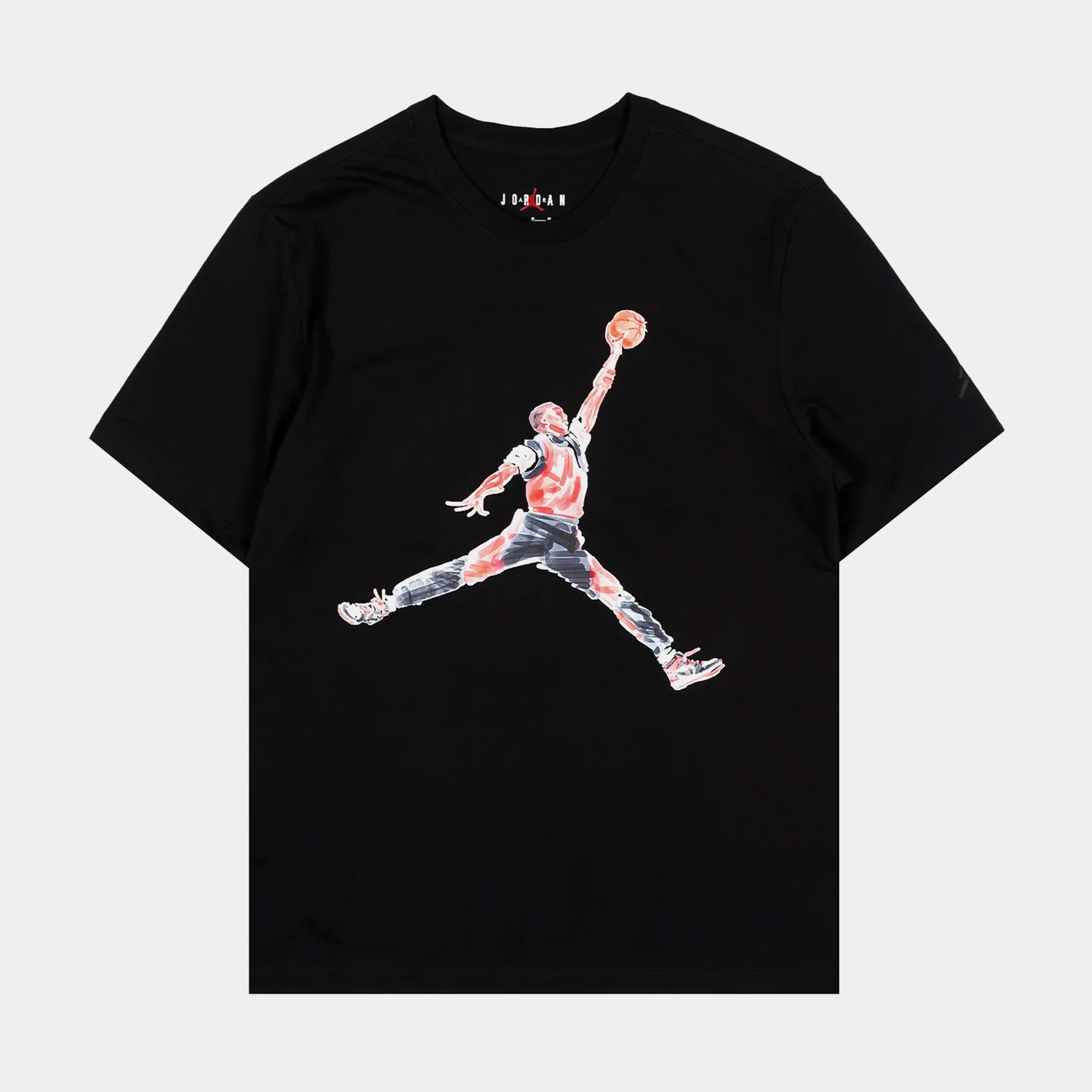 

Футболка мужская Nike M J BRAND JM WTRCLR SS CREW черная XL, Черный, M J BRAND JM WTRCLR SS CREW