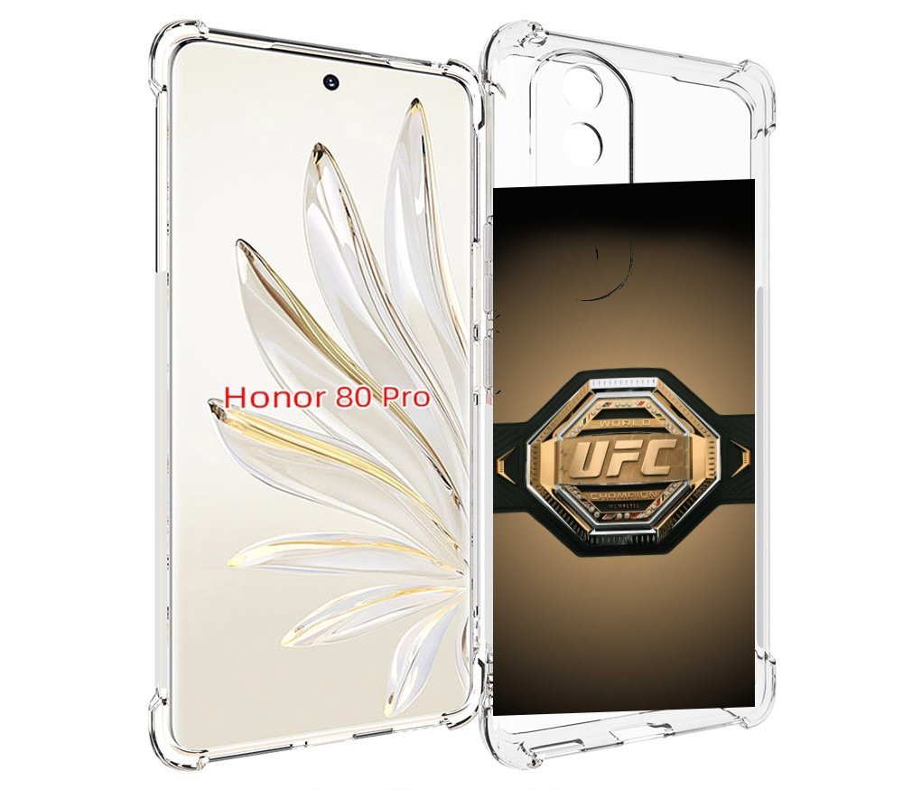 

Чехол MyPads UFC единоборства мужской для Honor 80 Pro, Прозрачный, Tocco
