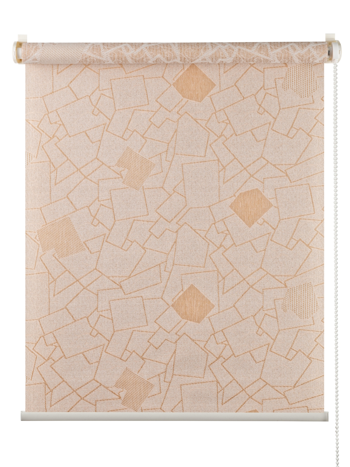 

Миниролло Primedeco "Геометрия", серебристо-бежевый, 52Х170, Геометрия