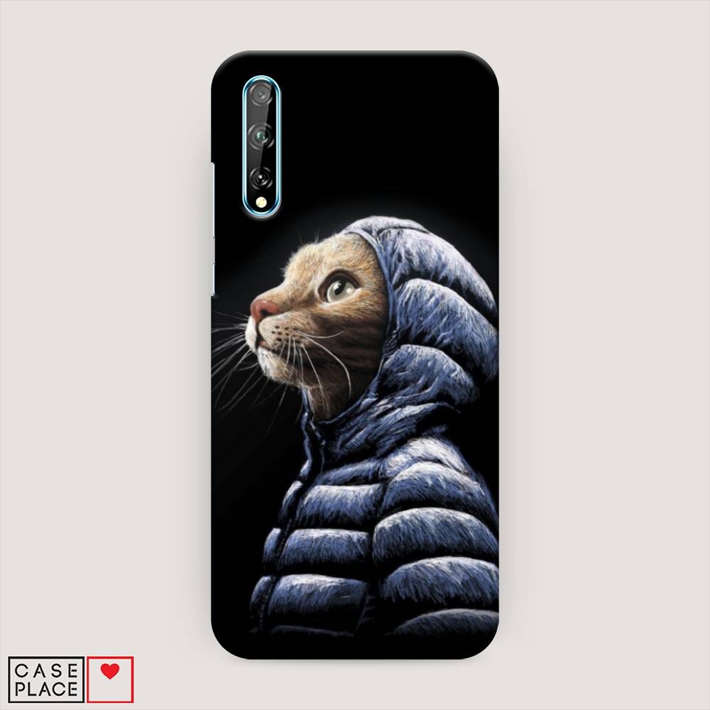 

Чехол Awog "Кот в капюшоне" для Huawei Y8p