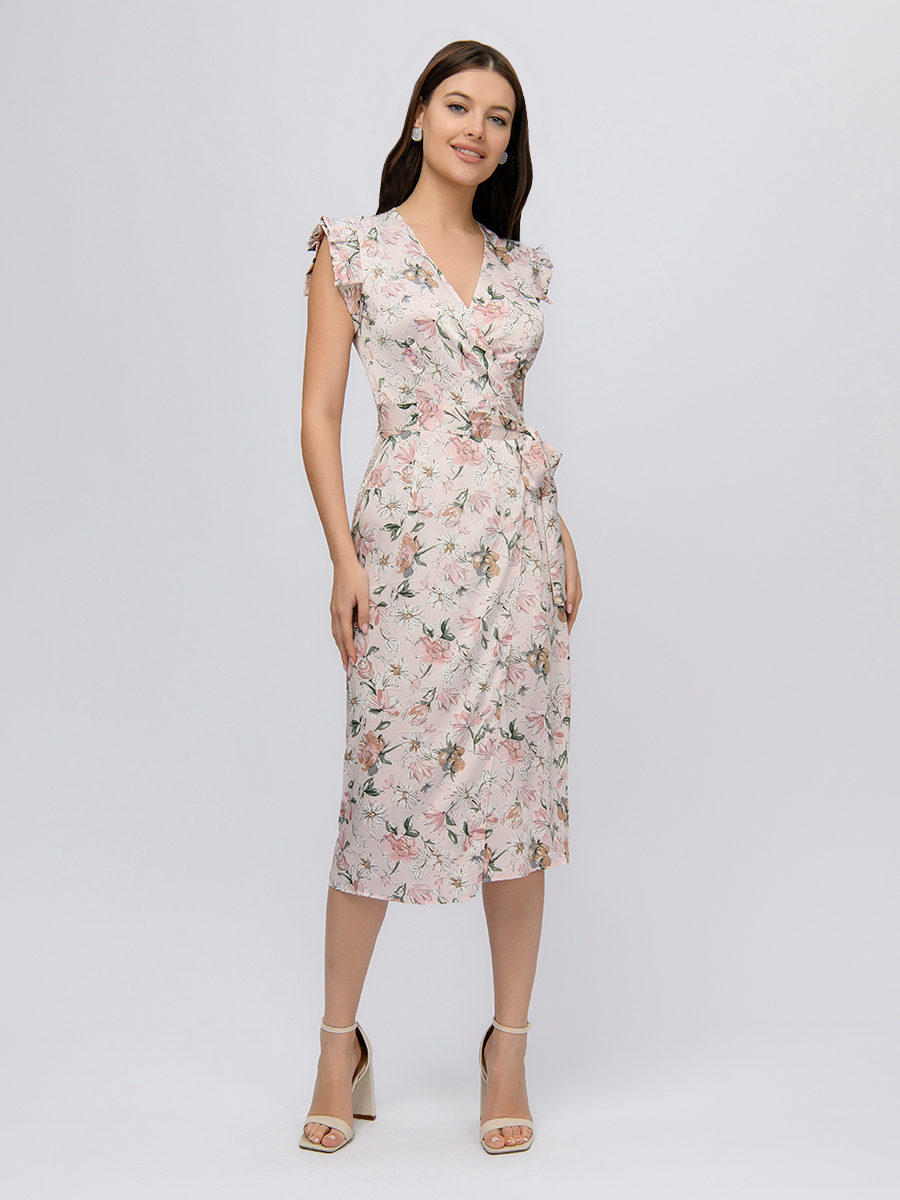

Платье женское 1001dress 102557 розовое 44 RU, Розовый, 102557