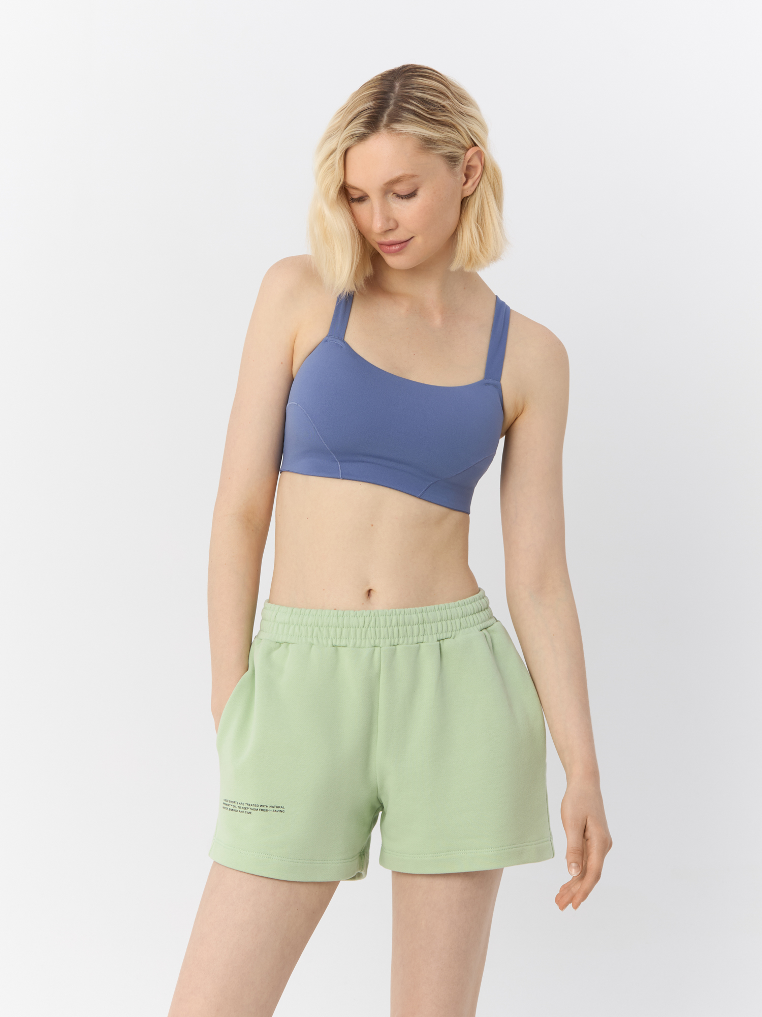 

Топ женский Adidas Light-Support Yoga Bra H56331 фиолетовый S, Голубой, H56331