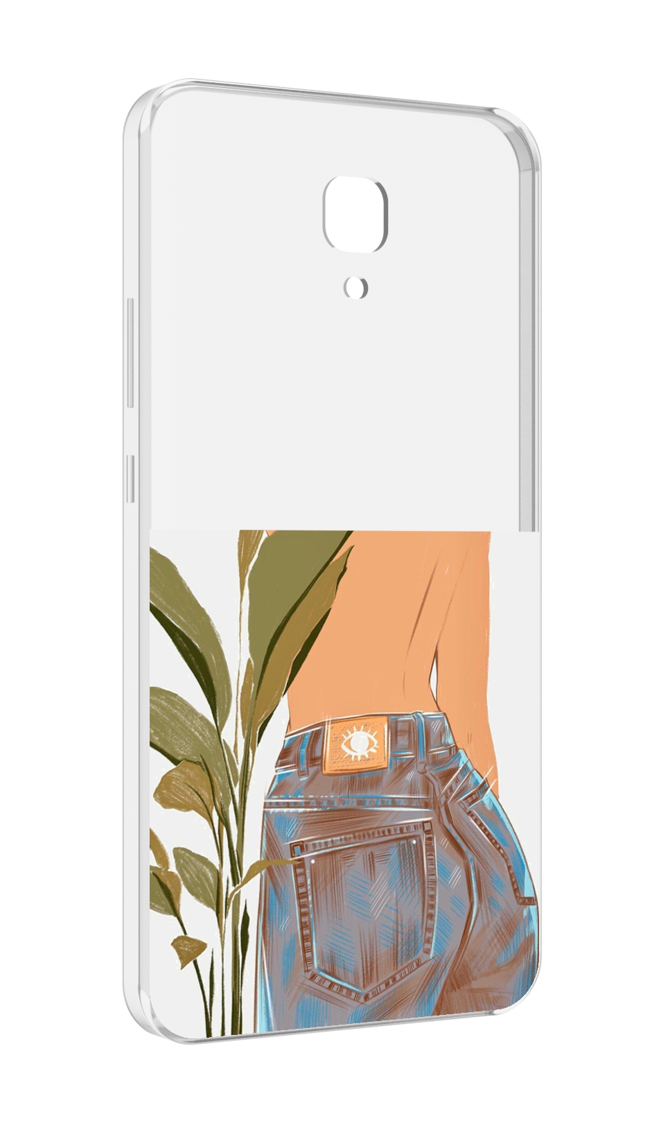 

Чехол MyPads девушка-в-джинсах для Meizu M5 Note, Прозрачный, Tocco