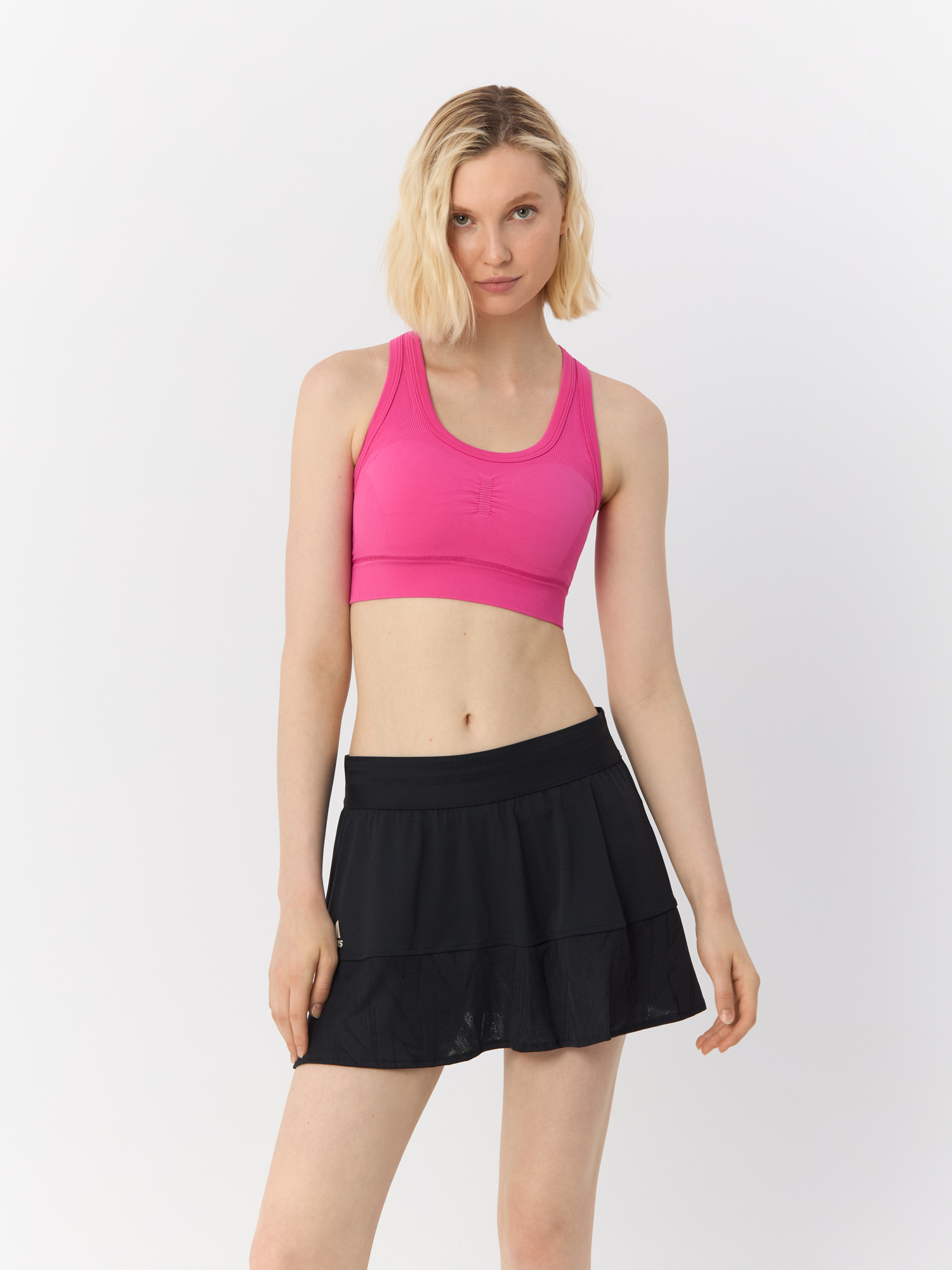 Топ женский Adidas Studio Bra GQ3848 розовый XS 2219₽