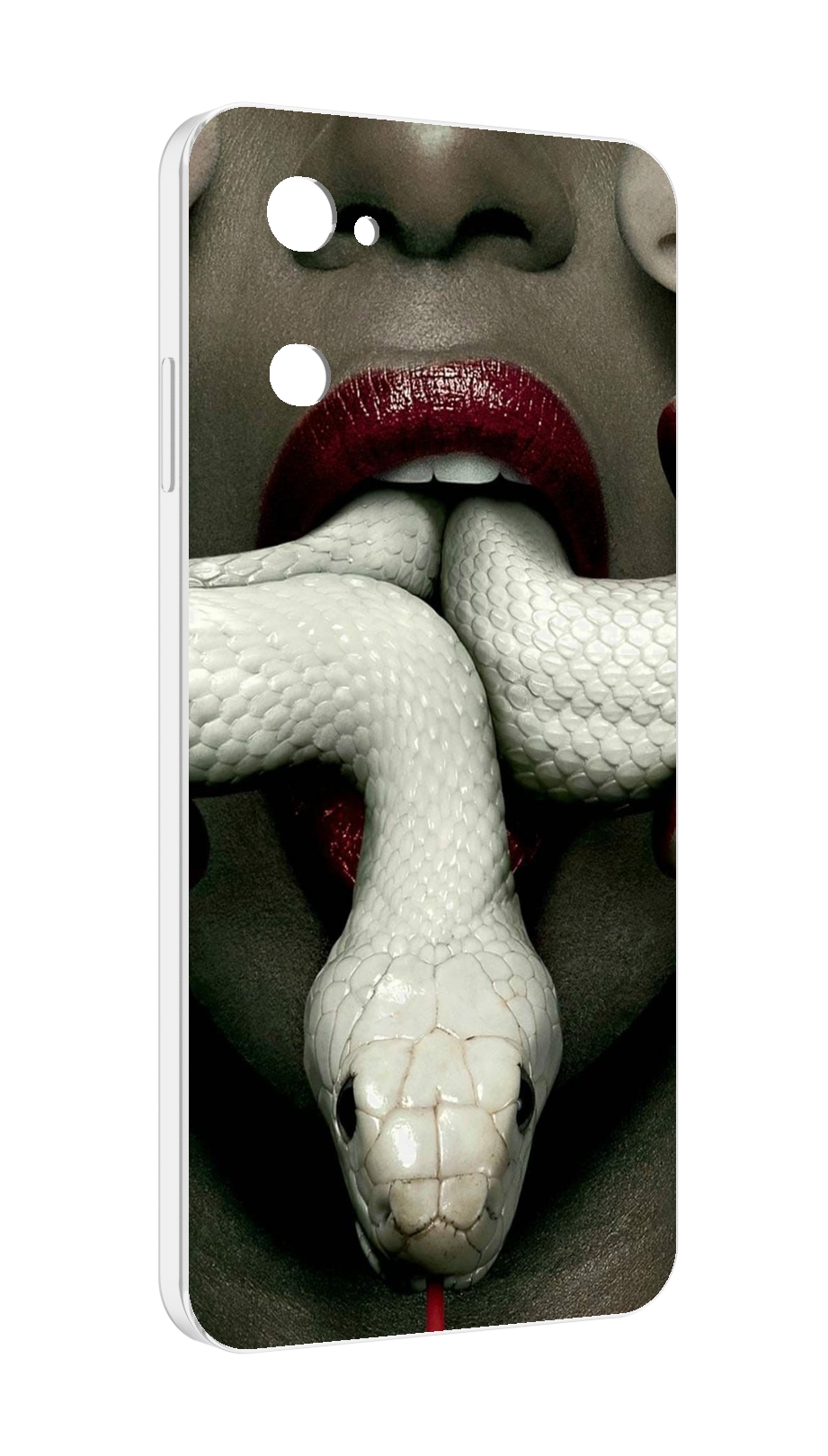 

Чехол MyPads белая-змея для UleFone Note 12 / Note 12P, Прозрачный, Tocco