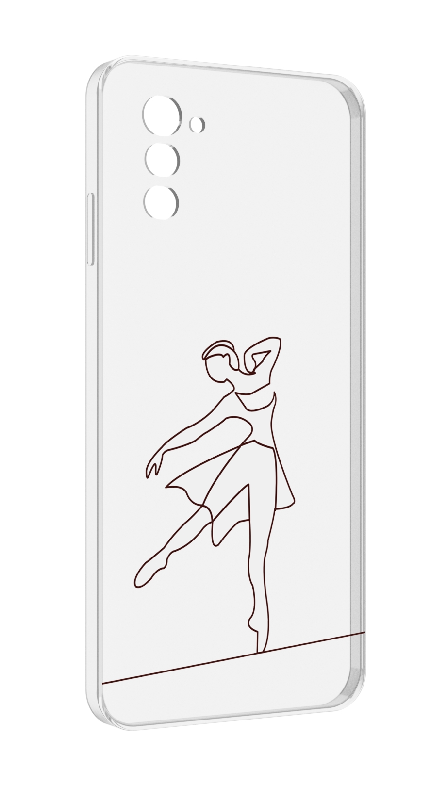 

Чехол MyPads балерина-белая для UleFone Note 12 / Note 12P, Прозрачный, Tocco