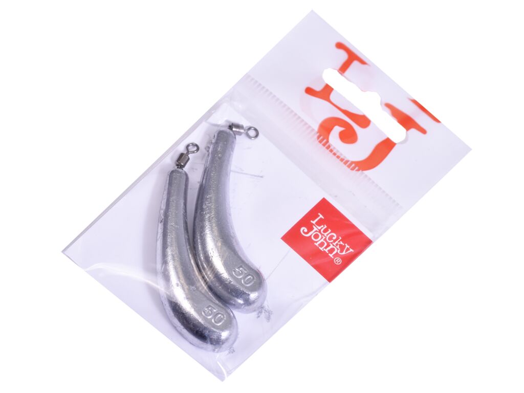 

Груза Lucky John DROP SHOT BANANA 050г 2шт, Серебристый, Груза Lucky John DROP SHOT BANANA 050г 2шт