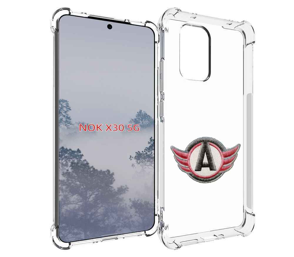 

Чехол MyPads хк автомобилист для Nokia X30 5G, Tocco