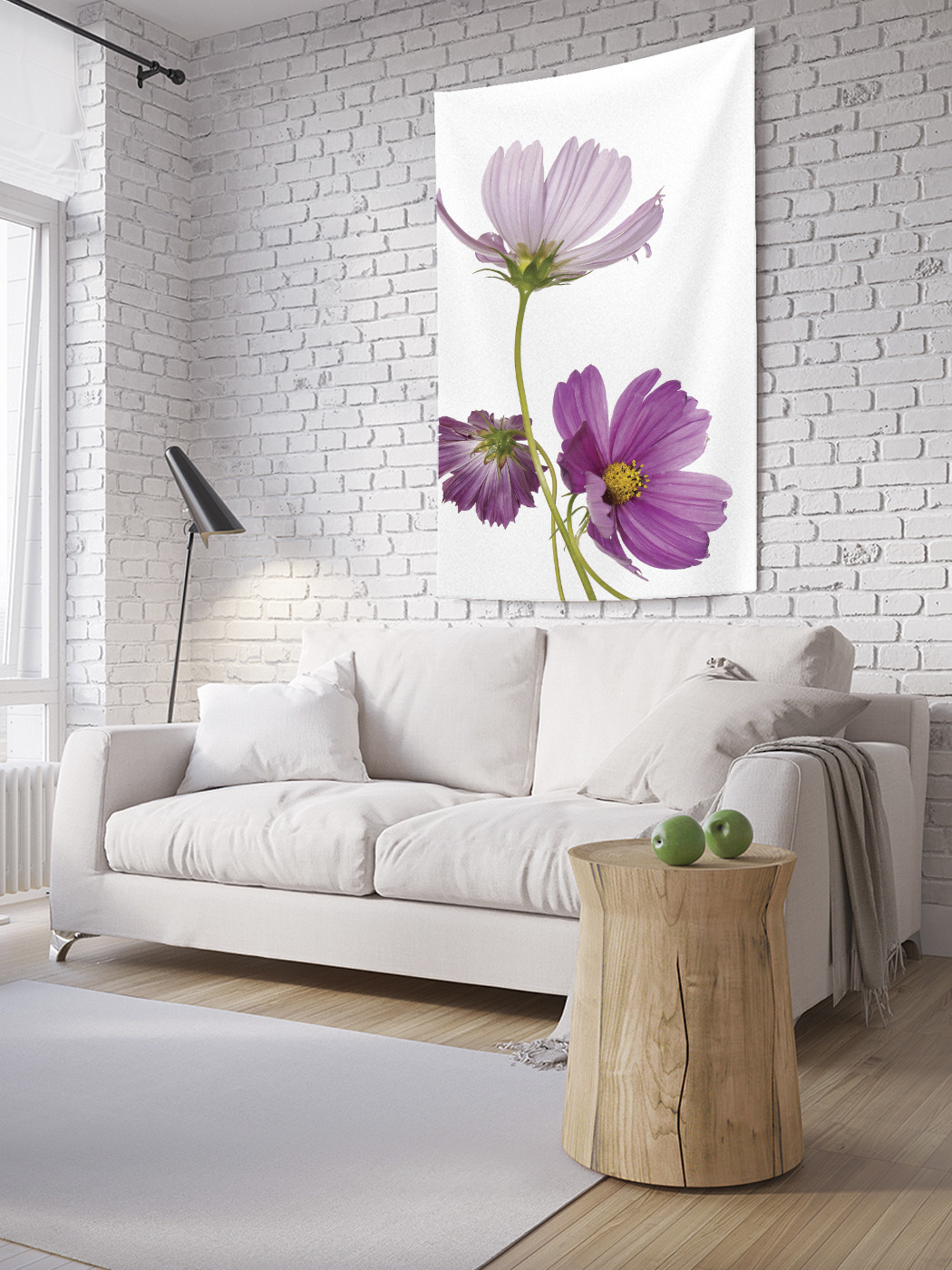 

Вертикальное фотопанно на стену JoyArty Цветы дикости 150x200 см, Цветы дикости