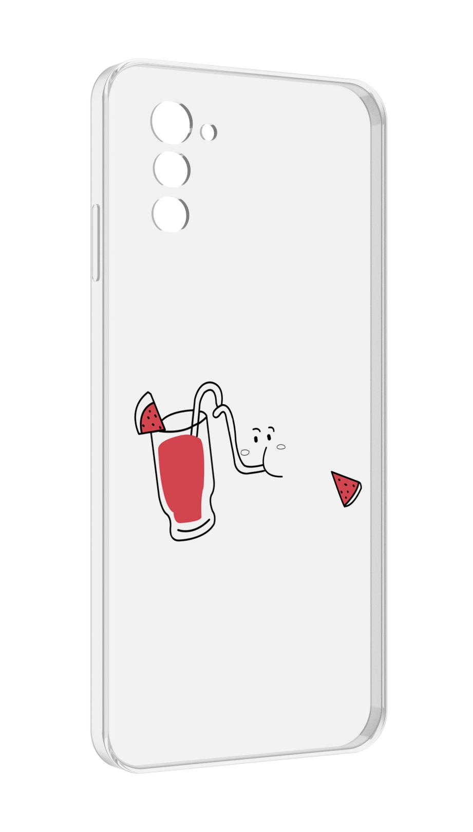 

Чехол MyPads арбузный-напиток для UleFone Note 12 / Note 12P, Прозрачный, Tocco