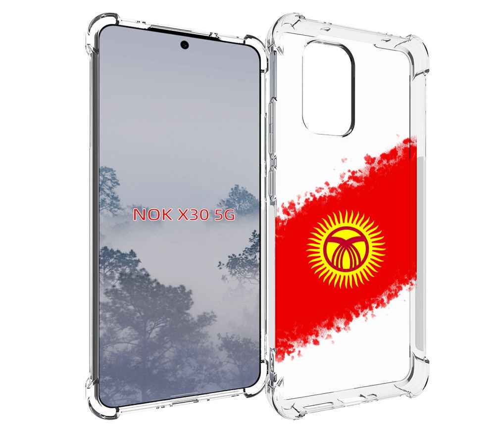

Чехол MyPads флаг Киргизии для Nokia X30 5G, Tocco