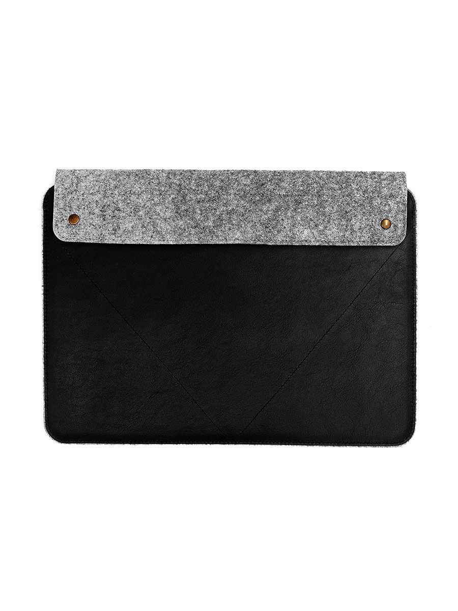 Чехол для ноутбука унисекс ЧФК16 16 светло-серый-черный Reversal. Цвет: черный
